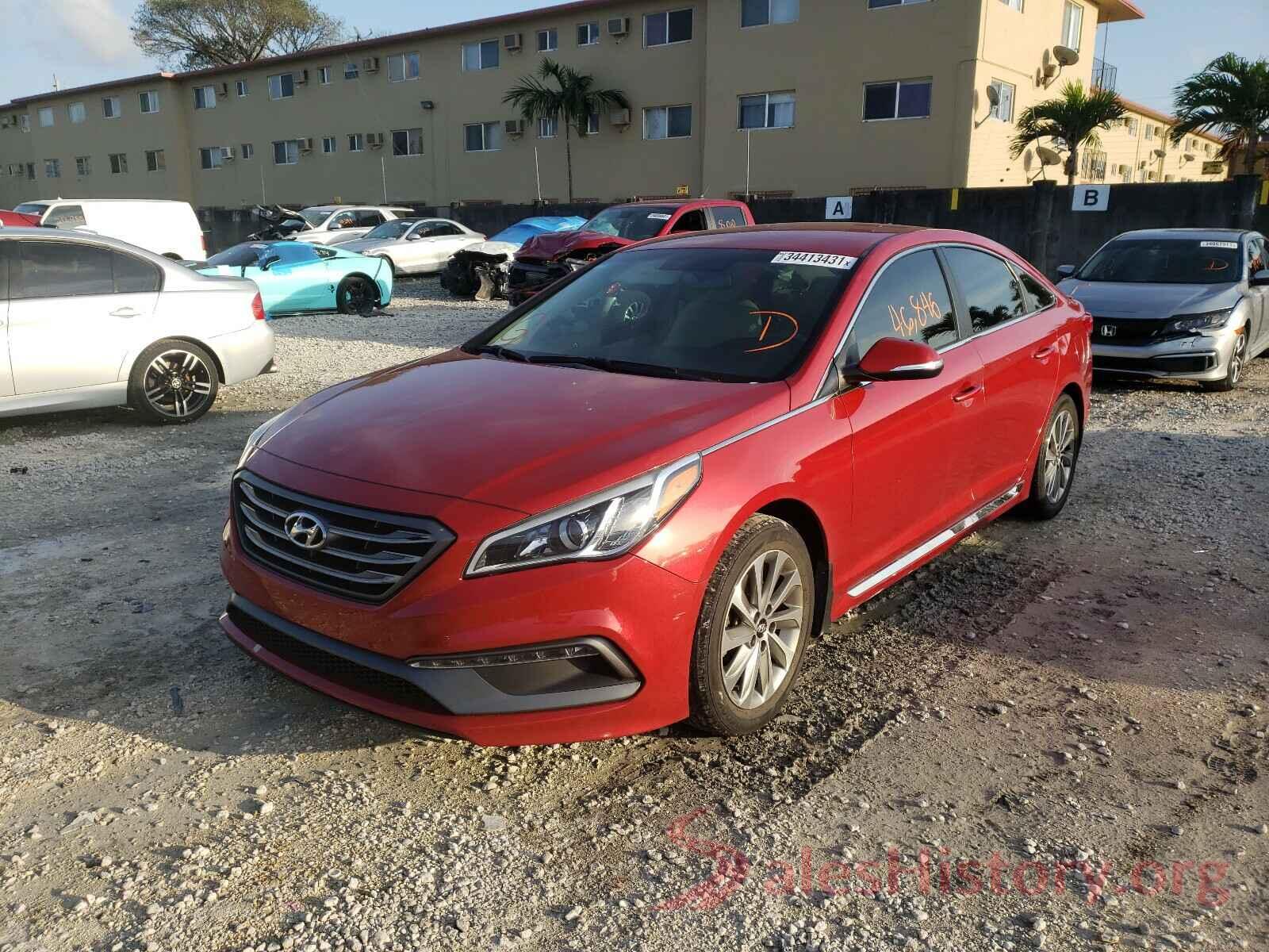 5NPE34AF6HH446286 2017 HYUNDAI SONATA