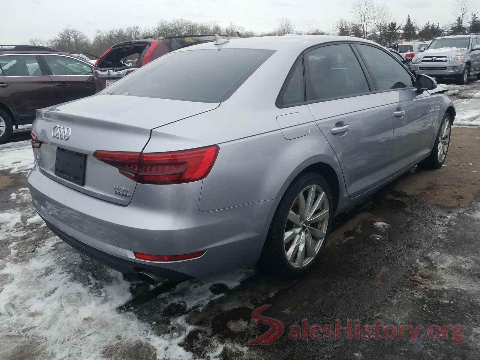 WAUANAF4XHN001660 2017 AUDI A4