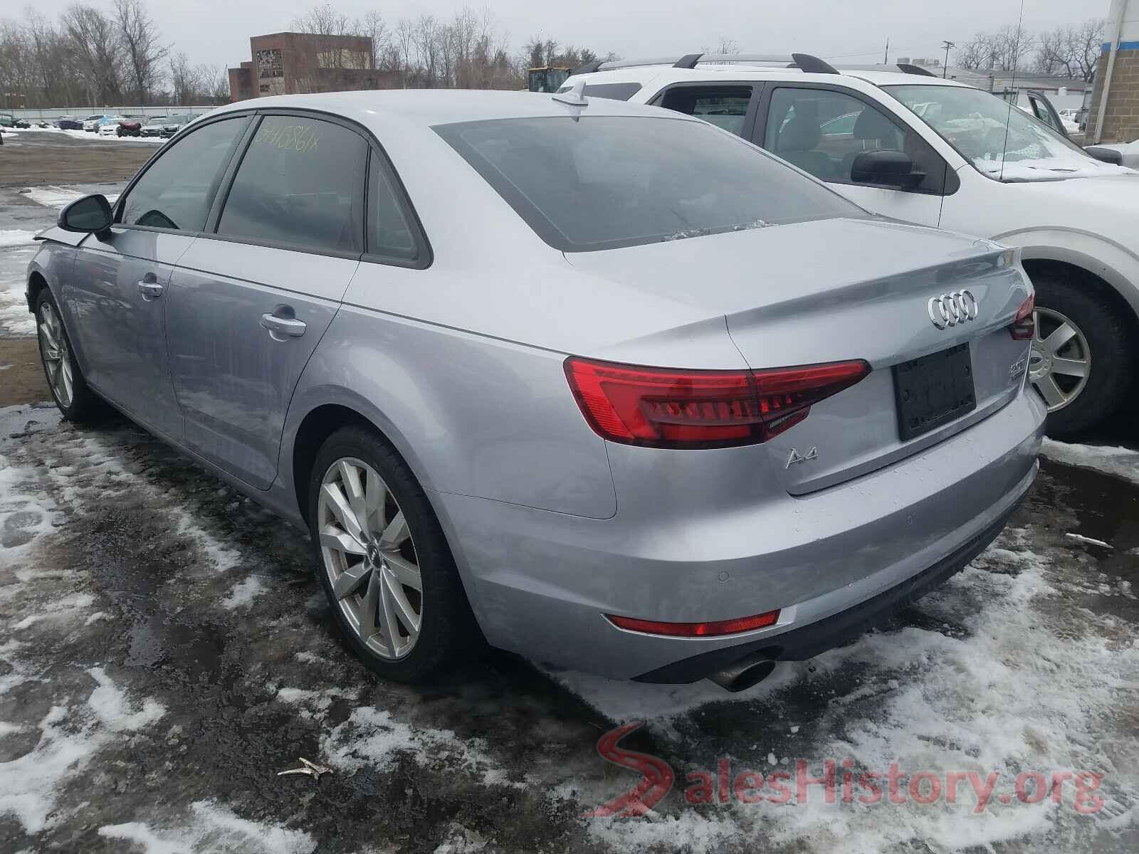 WAUANAF4XHN001660 2017 AUDI A4