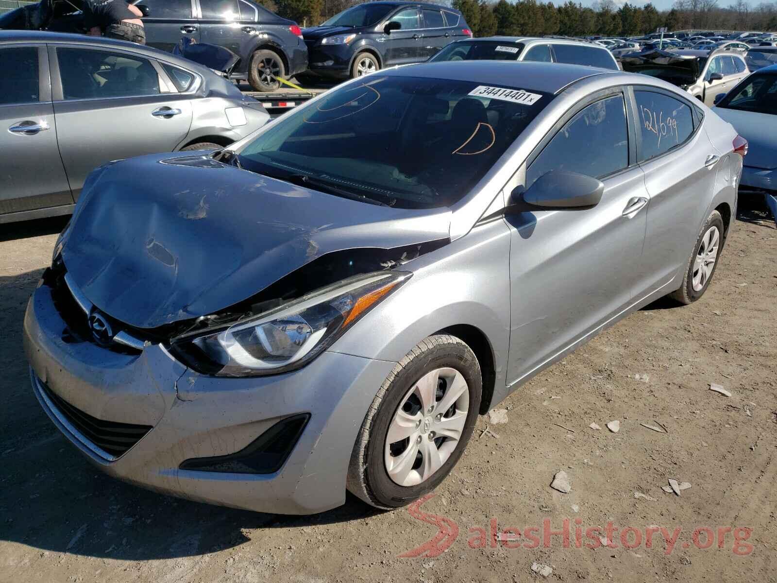 5NPDH4AE5GH705160 2016 HYUNDAI ELANTRA