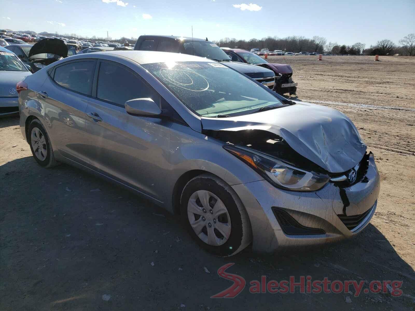 5NPDH4AE5GH705160 2016 HYUNDAI ELANTRA