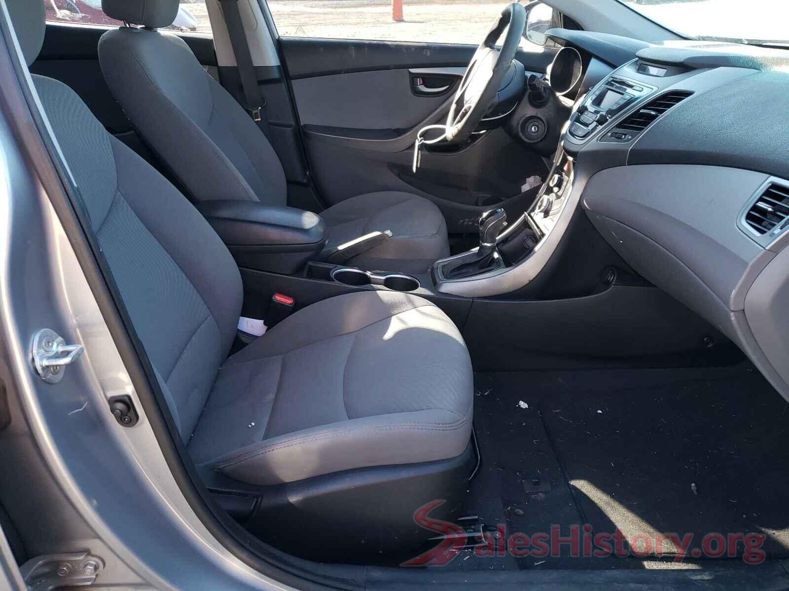 5NPDH4AE5GH705160 2016 HYUNDAI ELANTRA