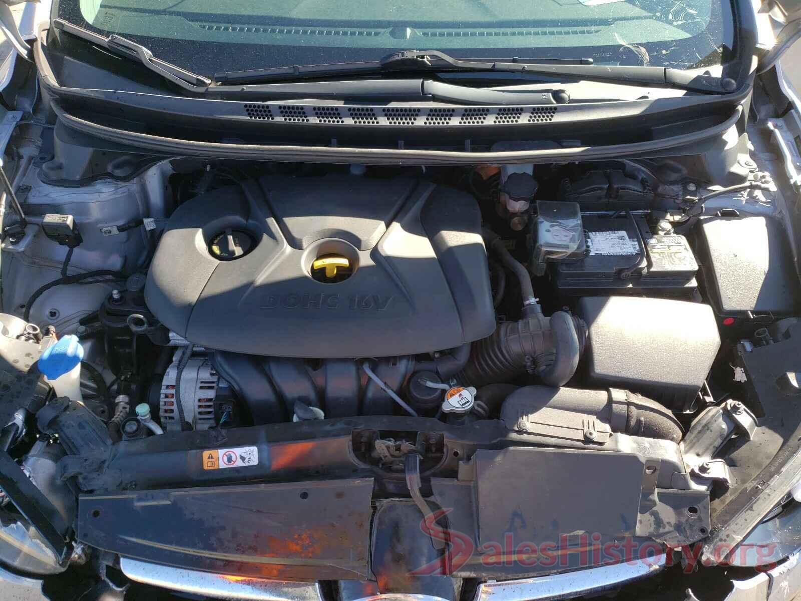 5NPDH4AE5GH705160 2016 HYUNDAI ELANTRA