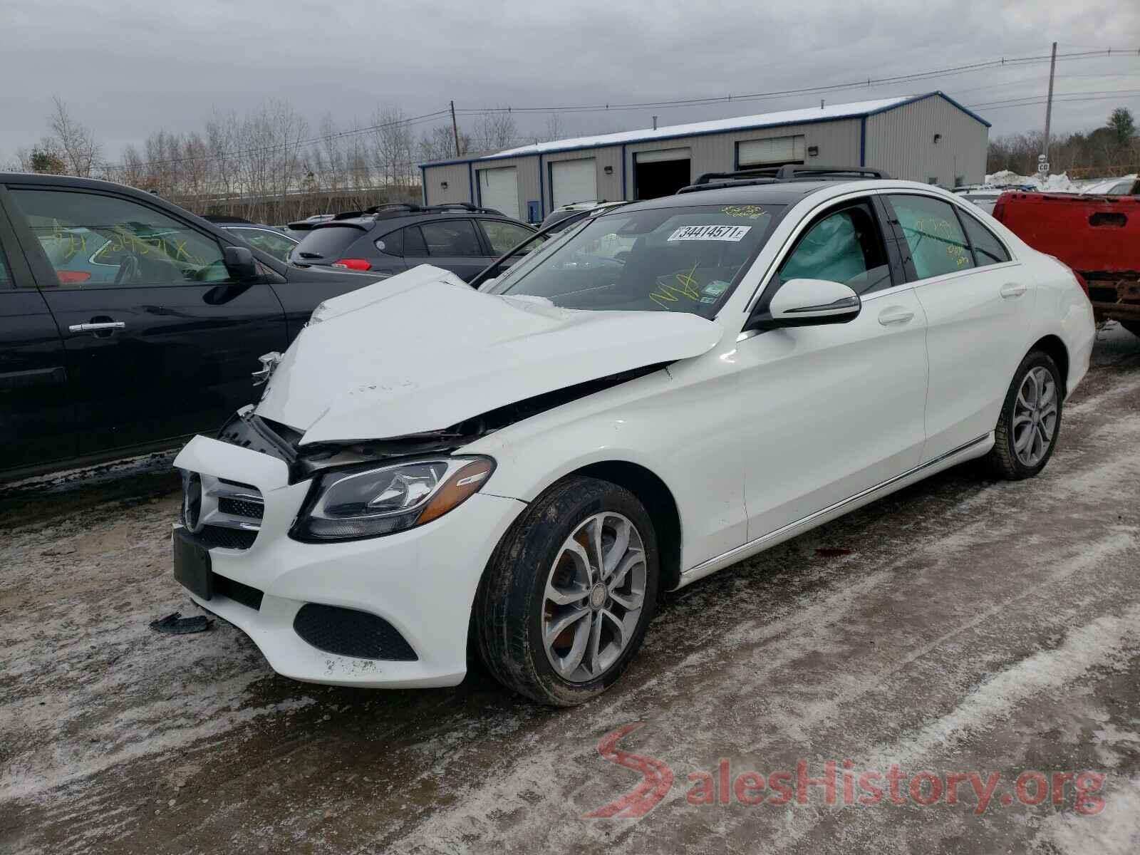 55SWF4KB7GU138014 2016 MERCEDES-BENZ C CLASS