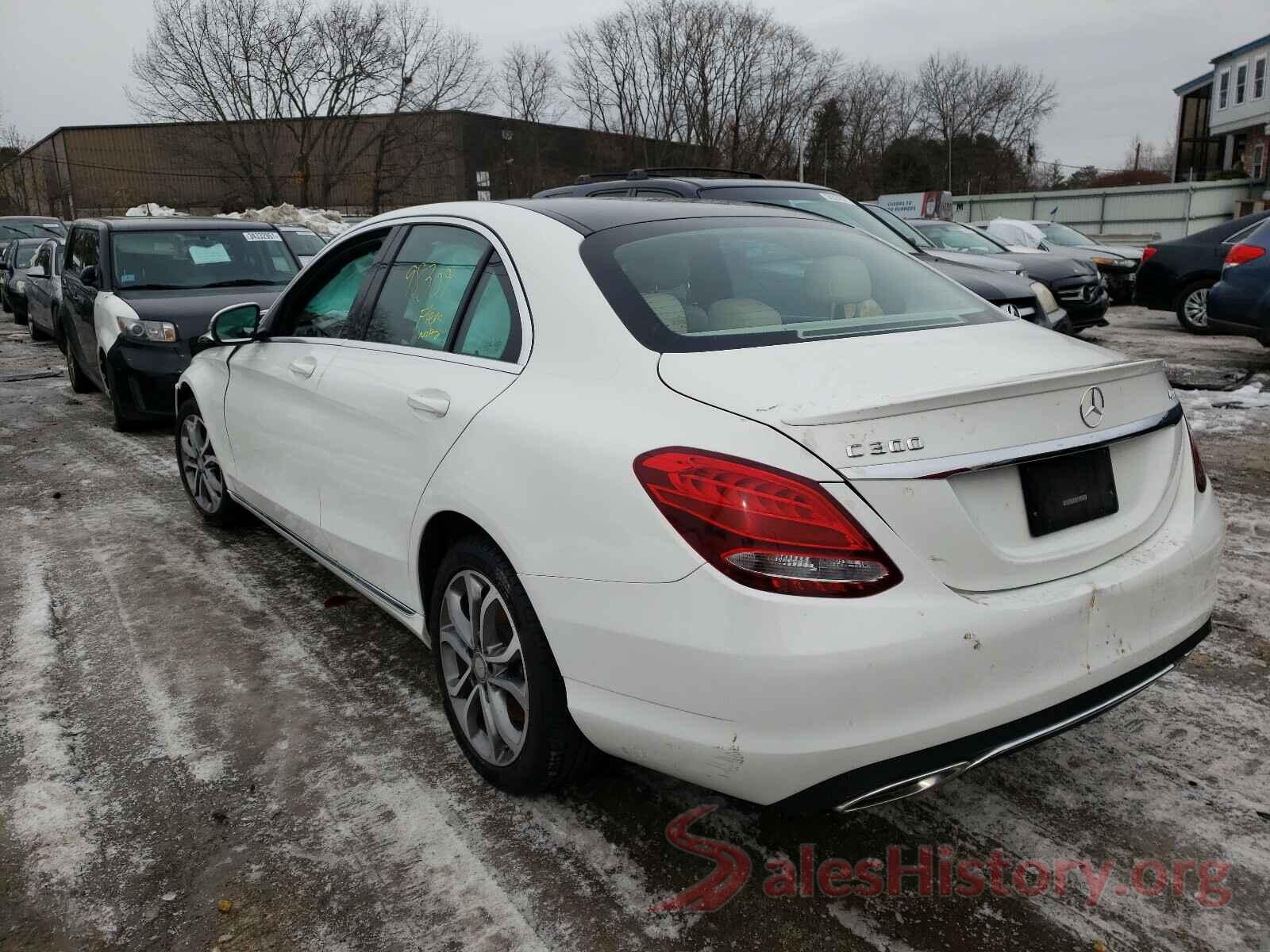 55SWF4KB7GU138014 2016 MERCEDES-BENZ C CLASS