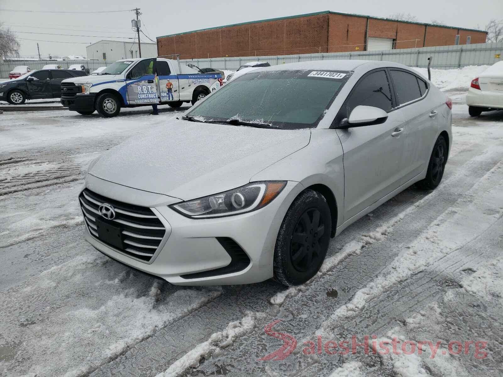 5NPD74LF5JH253596 2018 HYUNDAI ELANTRA