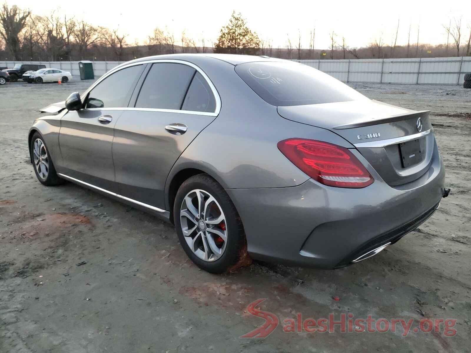 55SWF4JB7GU131758 2016 MERCEDES-BENZ C CLASS