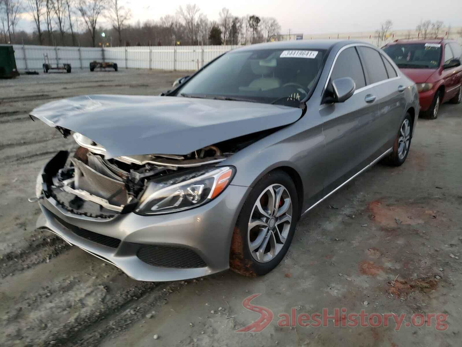 55SWF4JB7GU131758 2016 MERCEDES-BENZ C CLASS