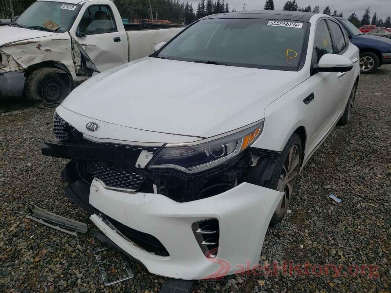 5XXGV4L24GG050493 2016 KIA OPTIMA