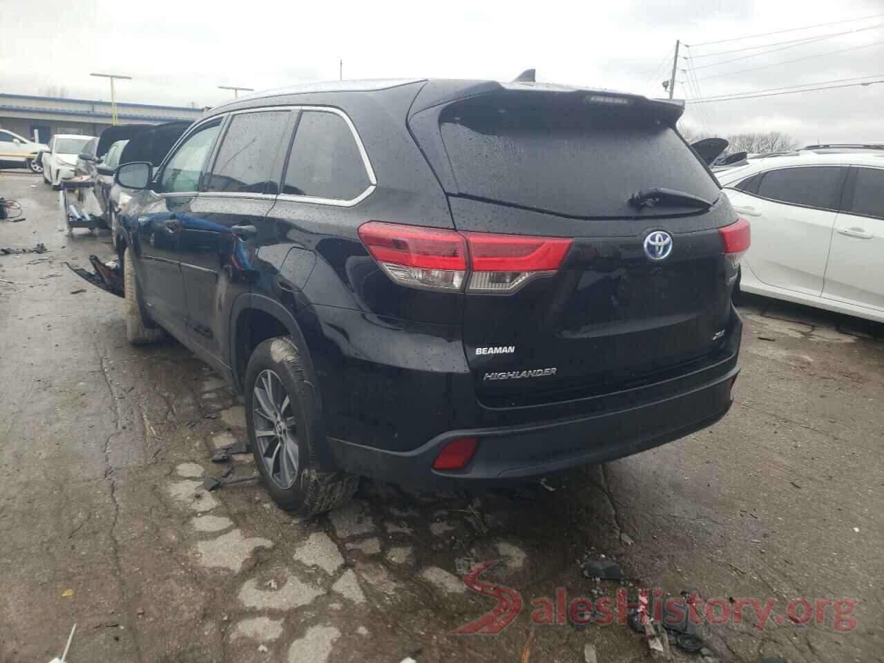 5TDJGRFH8HS033614 2017 TOYOTA HIGHLANDER