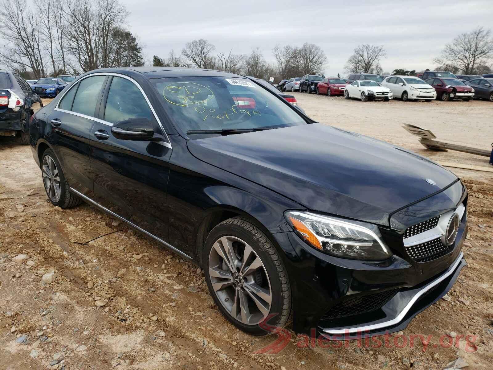 55SWF8EB7KU301014 2019 MERCEDES-BENZ C CLASS