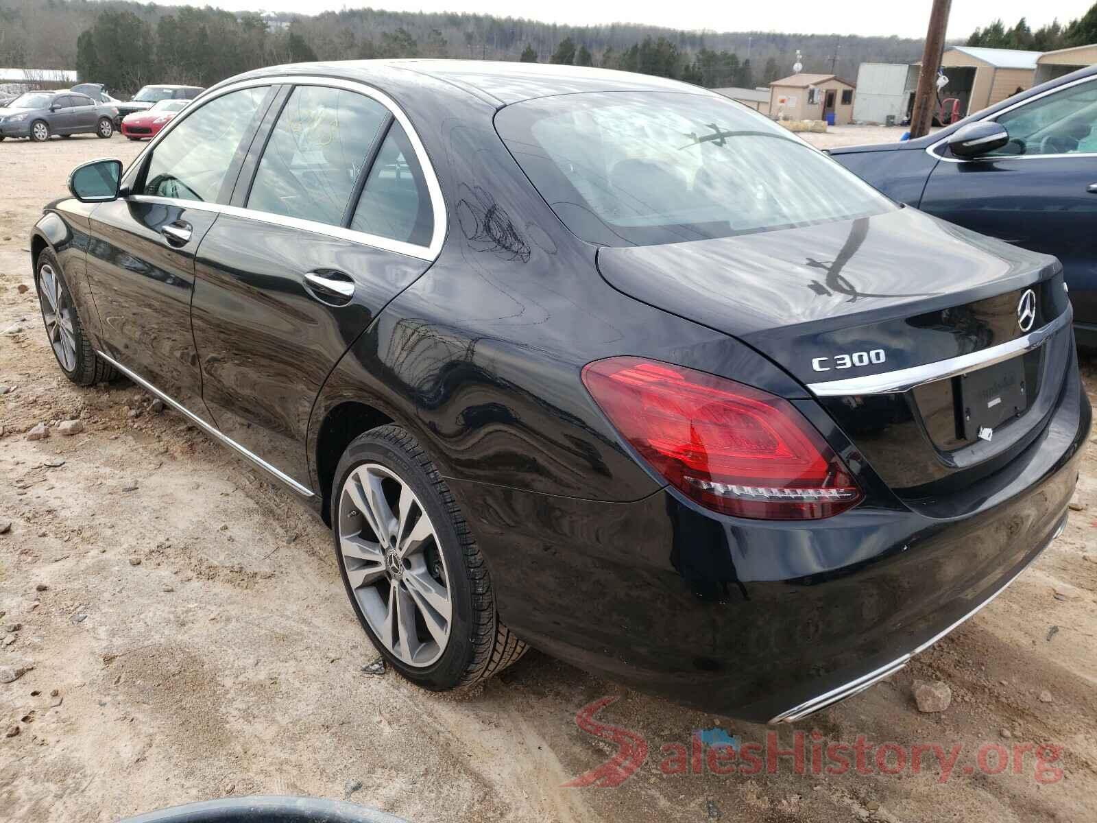 55SWF8EB7KU301014 2019 MERCEDES-BENZ C CLASS