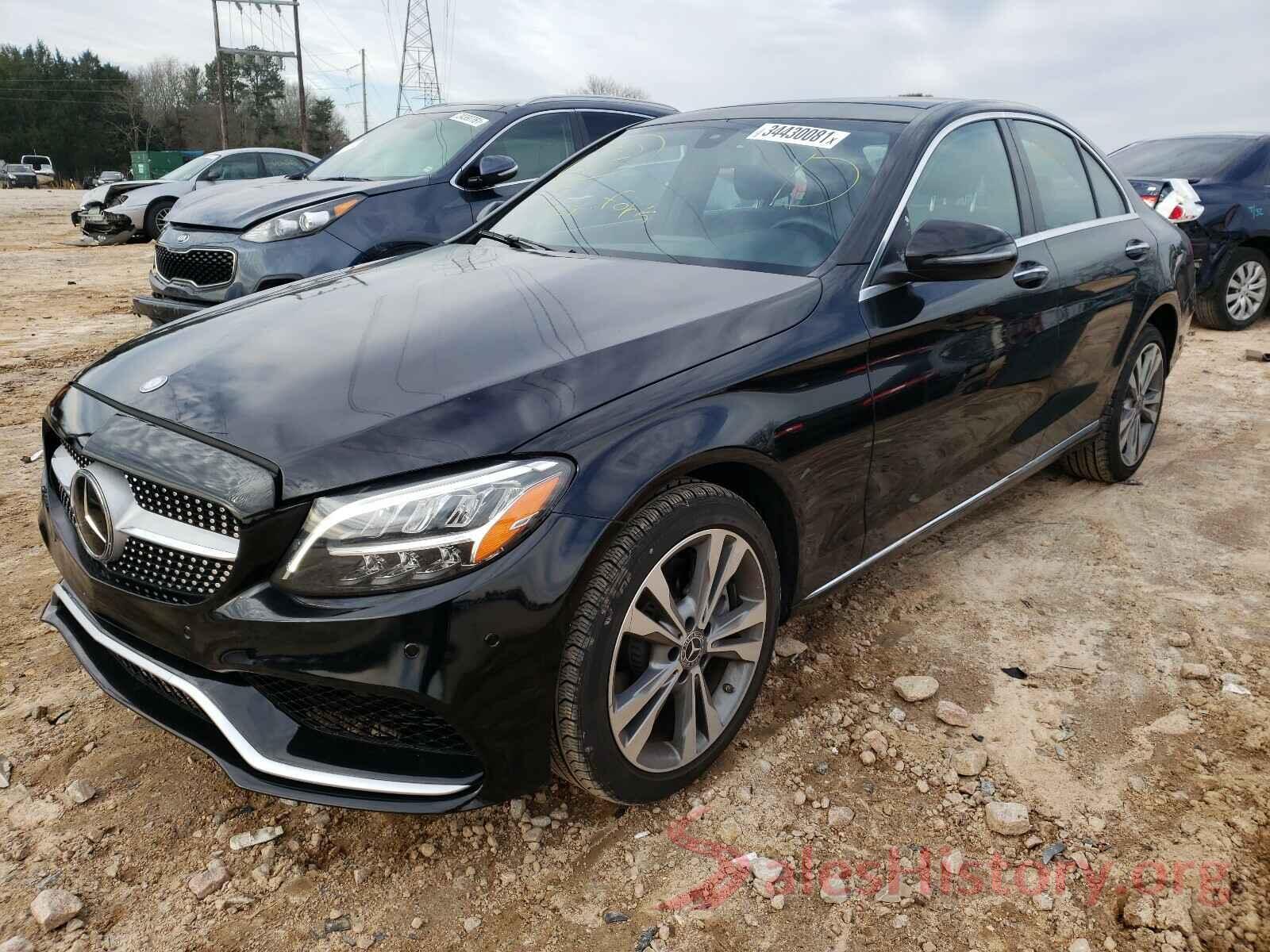 55SWF8EB7KU301014 2019 MERCEDES-BENZ C CLASS