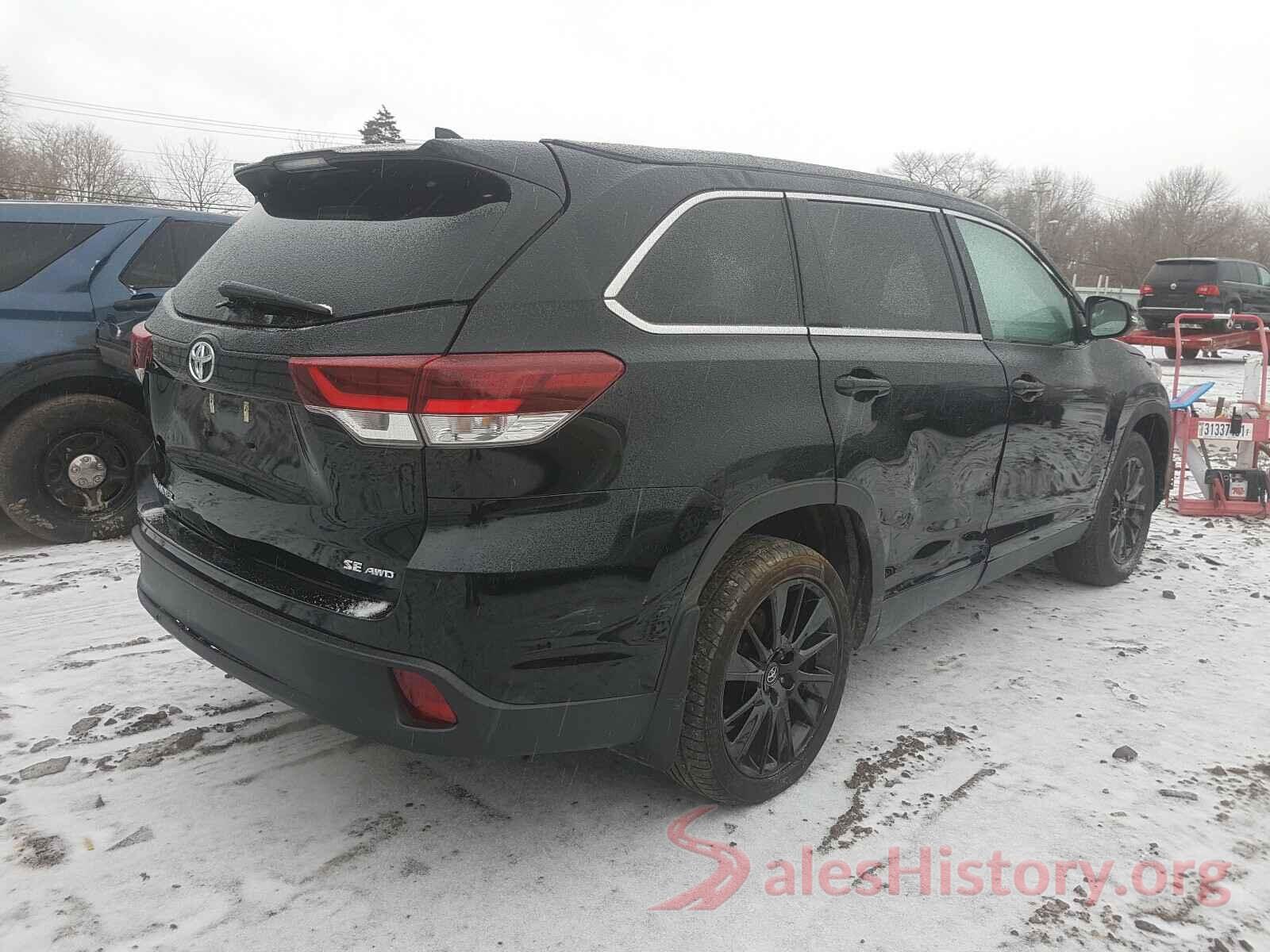 5TDJZRFH4KS608907 2019 TOYOTA HIGHLANDER