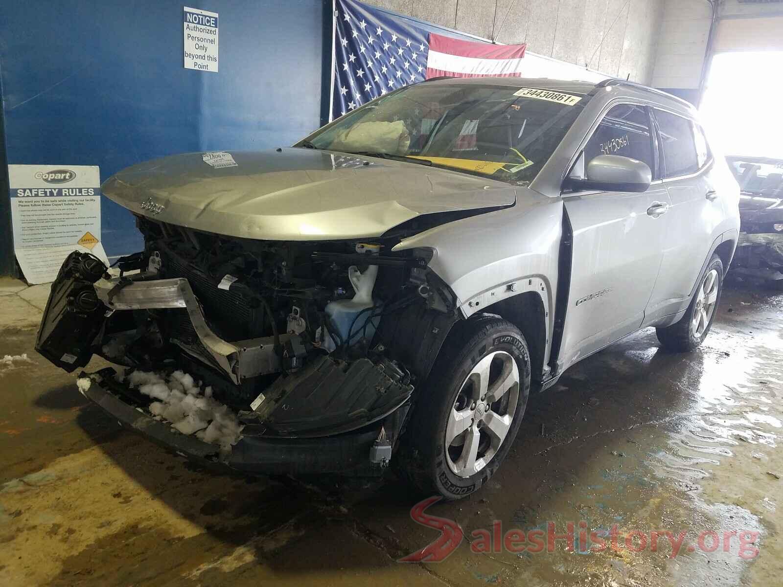 3C4NJCBBXJT205008 2018 JEEP COMPASS