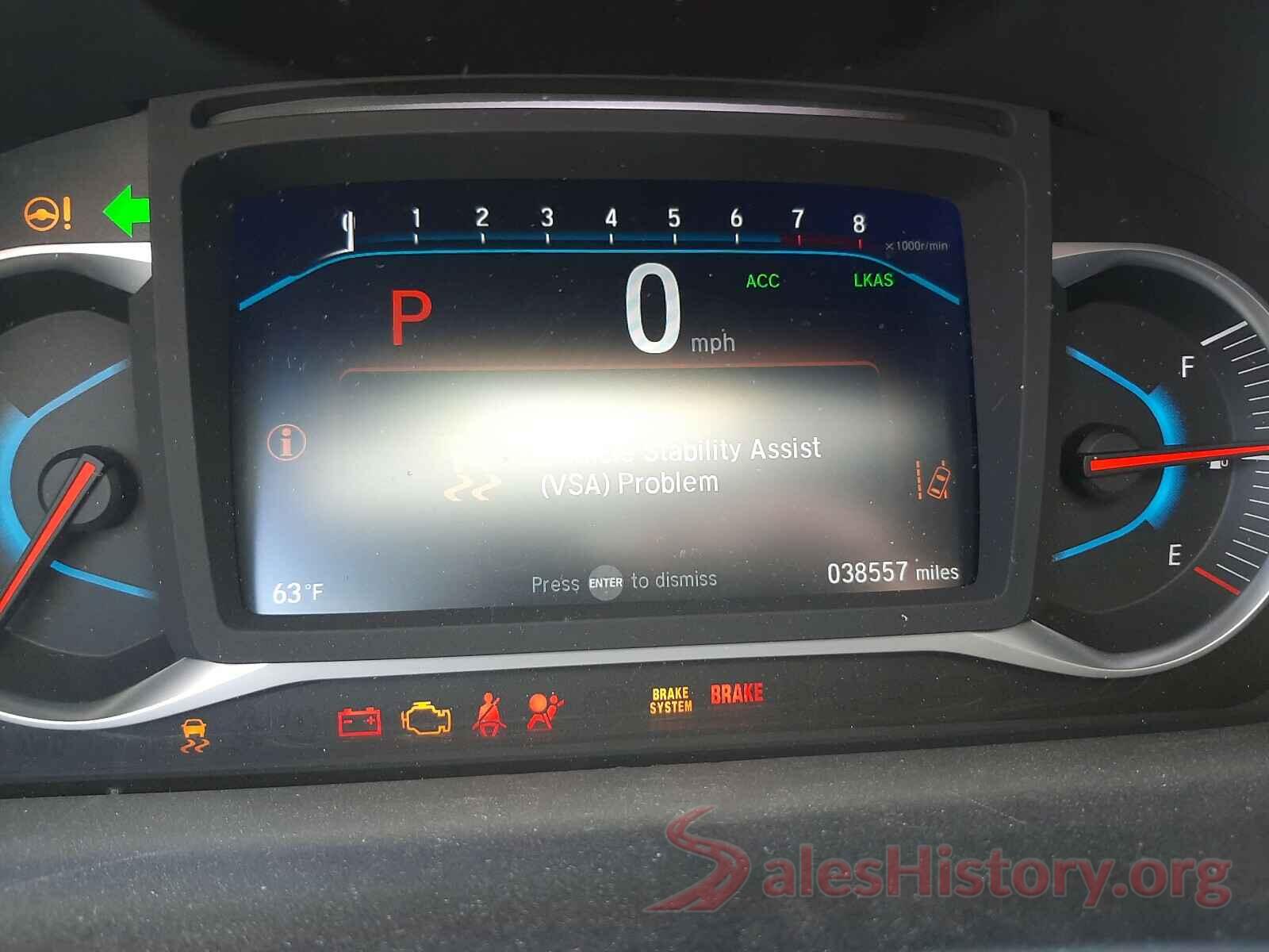 5FNYF5H90KB032789 2019 HONDA PILOT