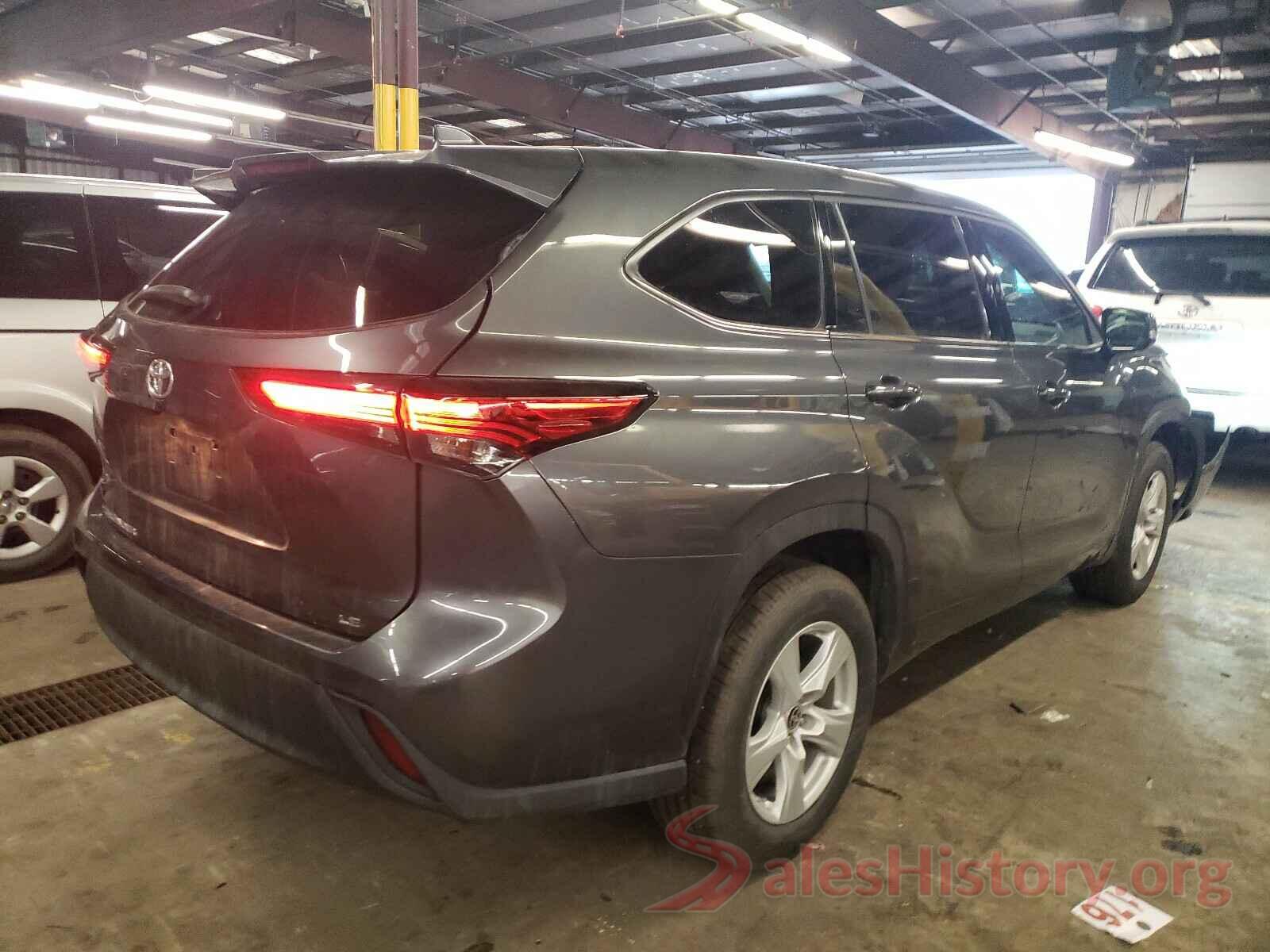 5TDZZRAHXMS043320 2021 TOYOTA HIGHLANDER