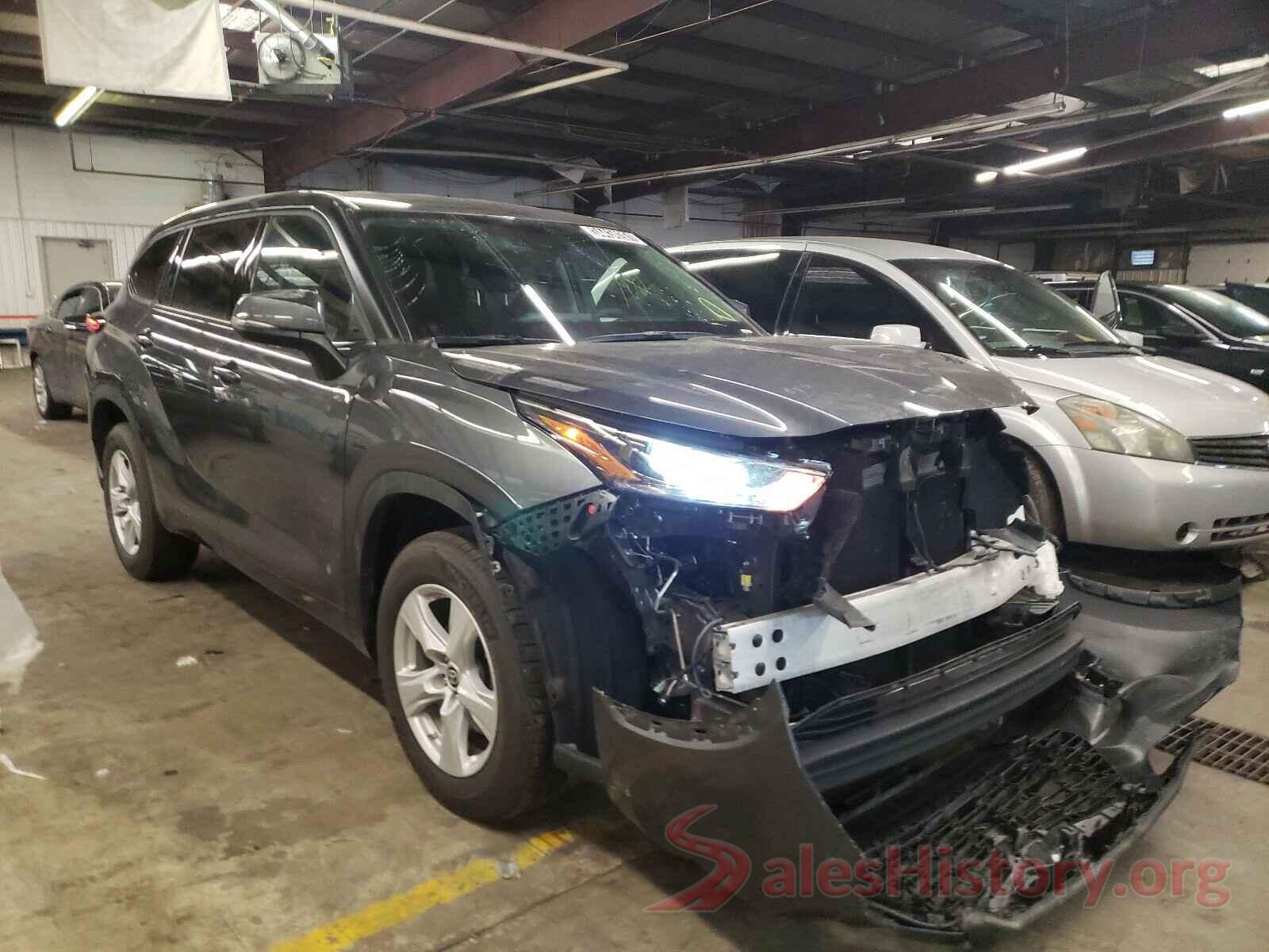 5TDZZRAHXMS043320 2021 TOYOTA HIGHLANDER