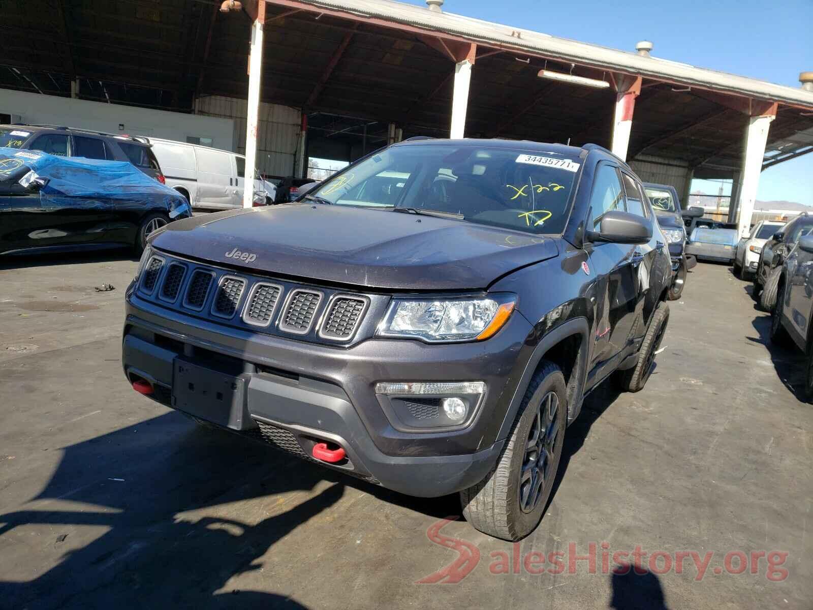 3C4NJDDB4KT733020 2019 JEEP COMPASS