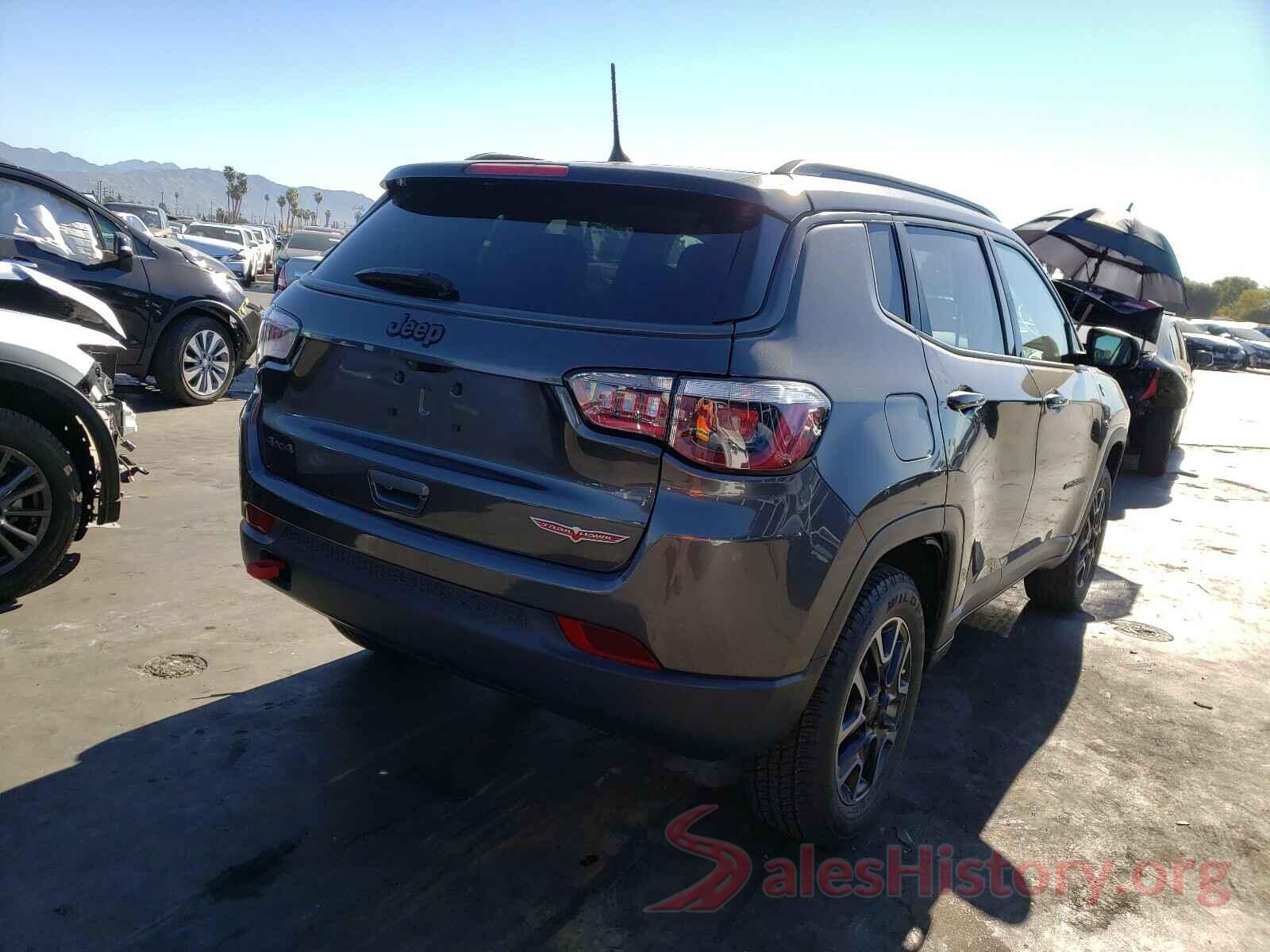 3C4NJDDB4KT733020 2019 JEEP COMPASS