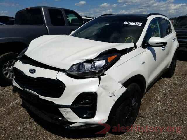 KNDP6CAC9L7664672 2020 KIA SPORTAGE