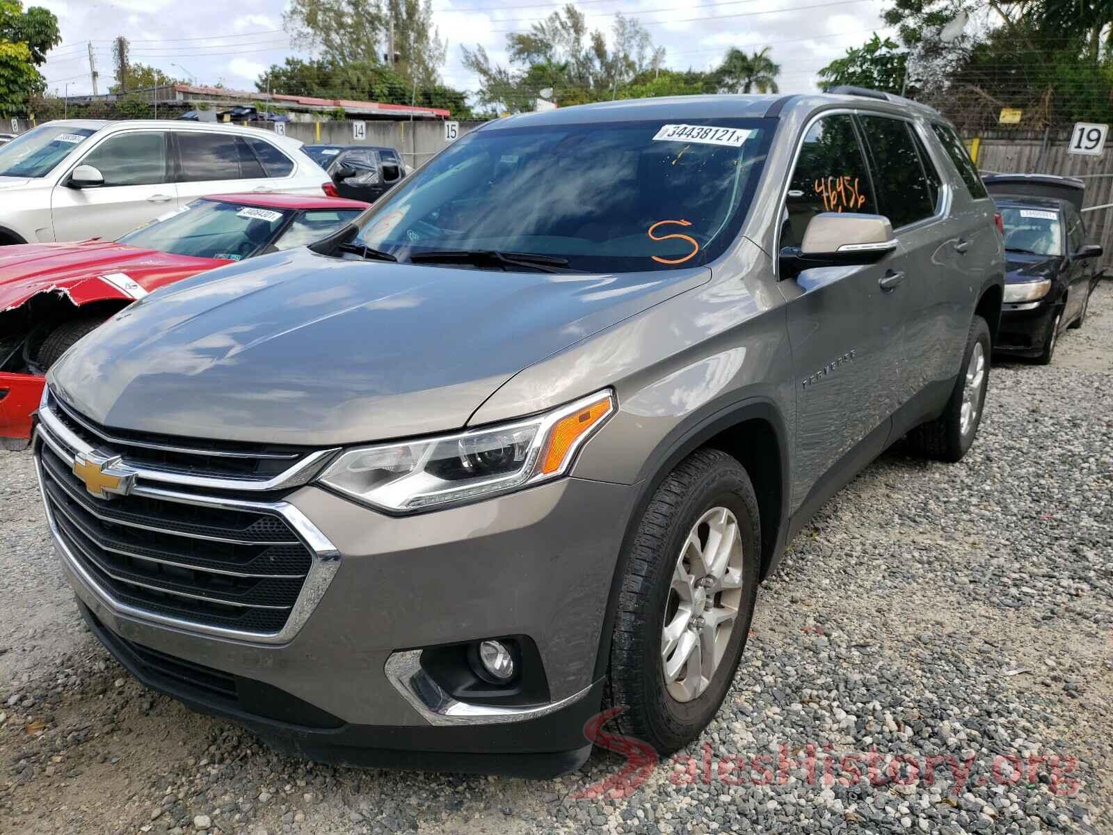 1GNERGKW2JJ261834 2018 CHEVROLET TRAVERSE