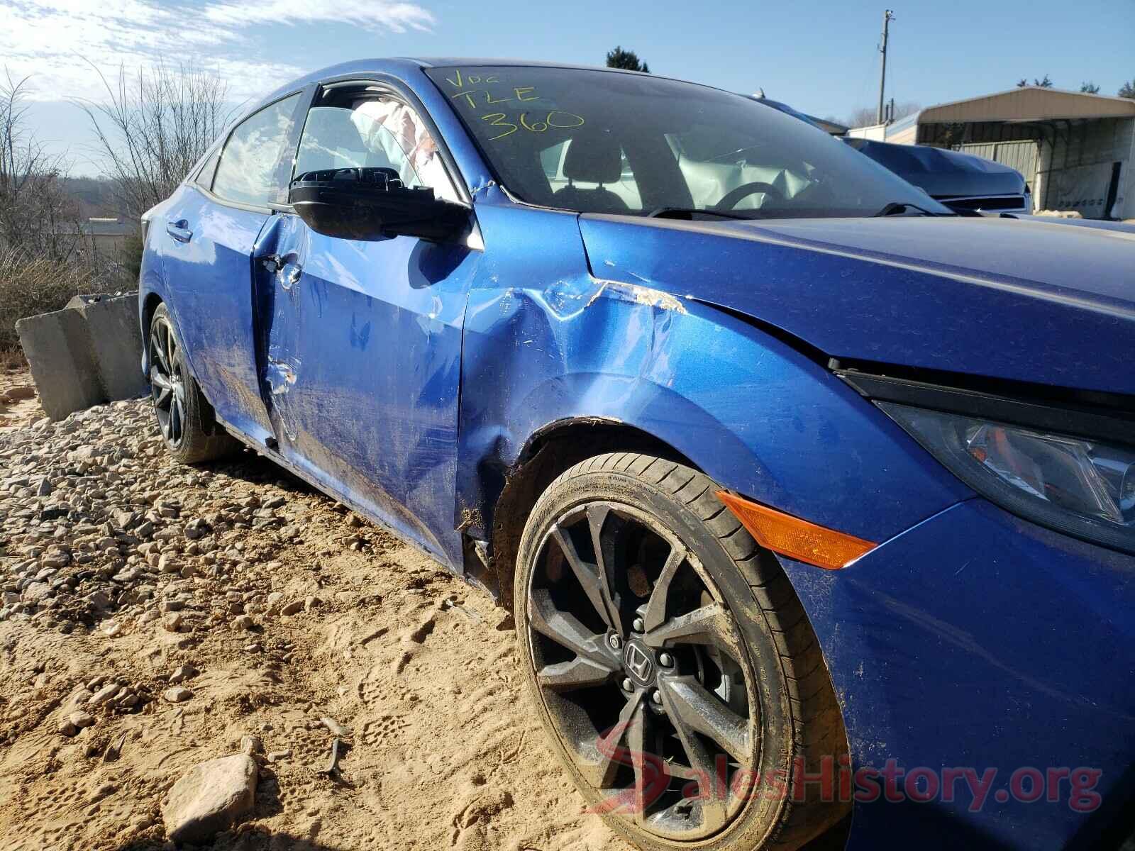 SHHFK7H44KU216733 2019 HONDA CIVIC