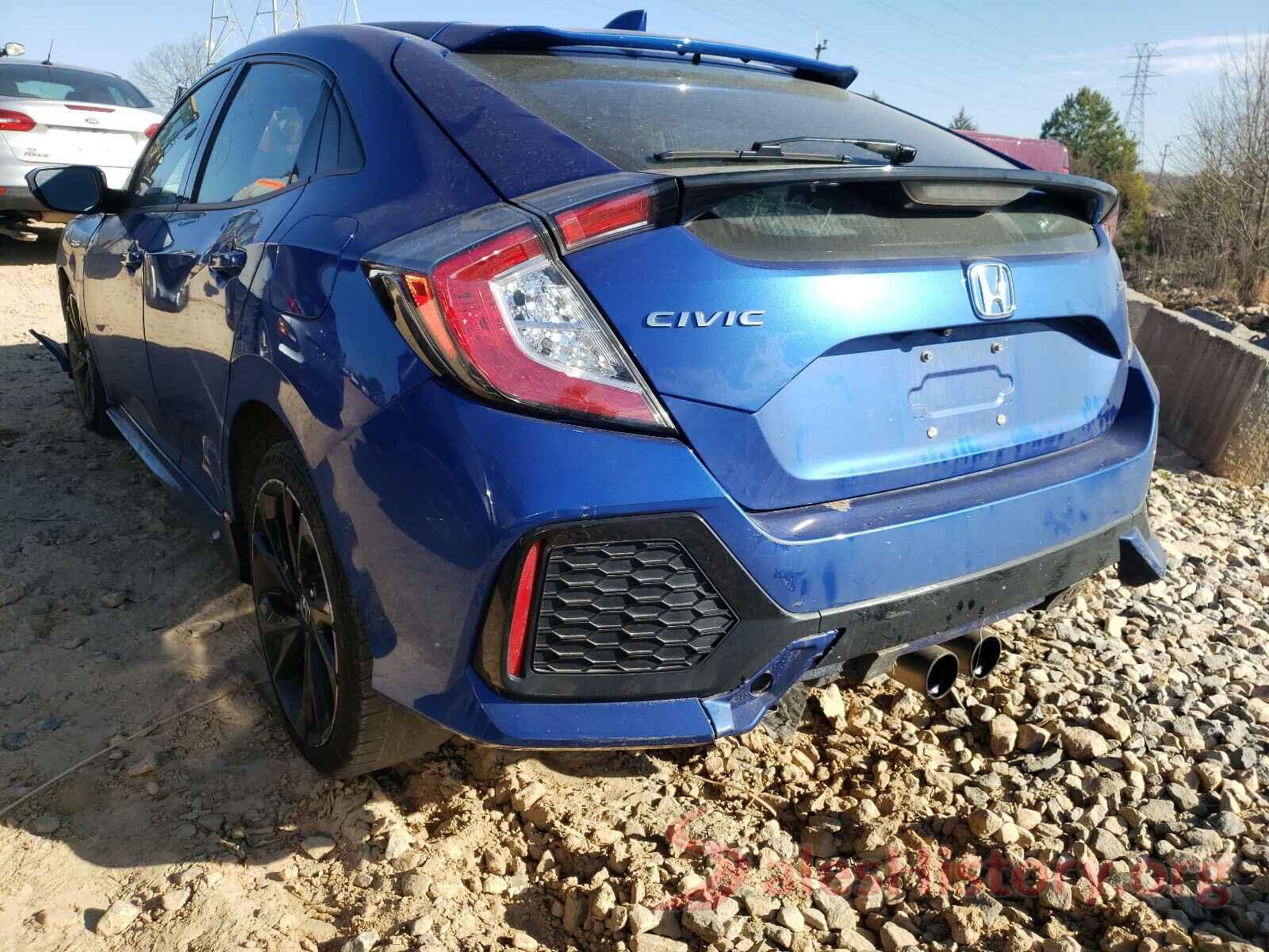 SHHFK7H44KU216733 2019 HONDA CIVIC