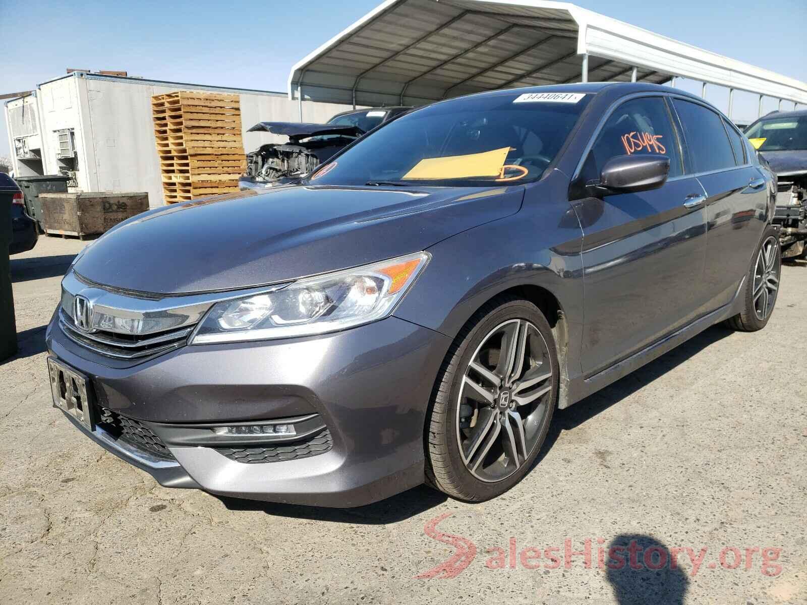 1HGCR2F54GA239168 2016 HONDA ACCORD