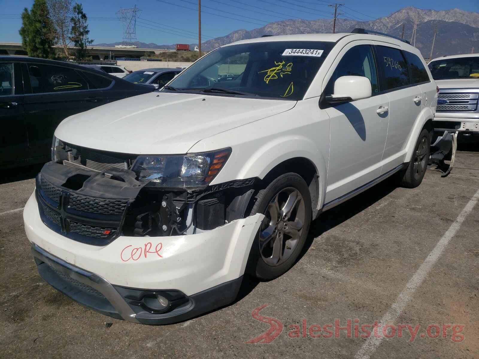 3C4PDCGB8HT619729 2017 DODGE JOURNEY