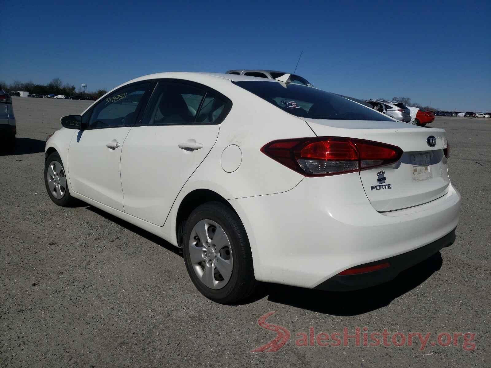 3KPFK4A77HE031109 2017 KIA FORTE