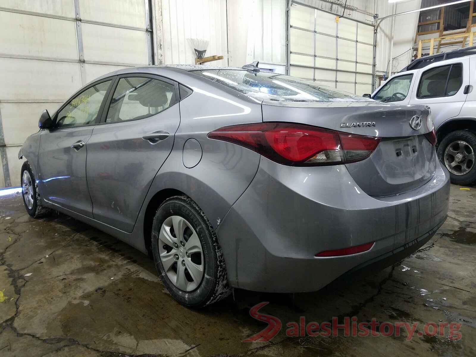 5NPDH4AE4GH761476 2016 HYUNDAI ELANTRA