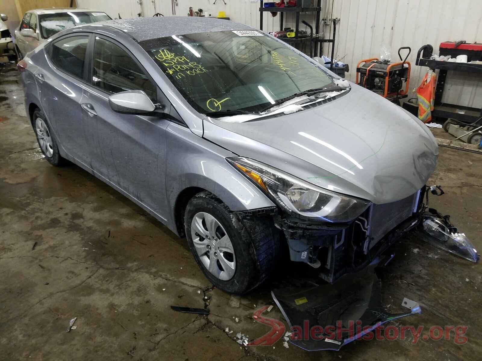 5NPDH4AE4GH761476 2016 HYUNDAI ELANTRA