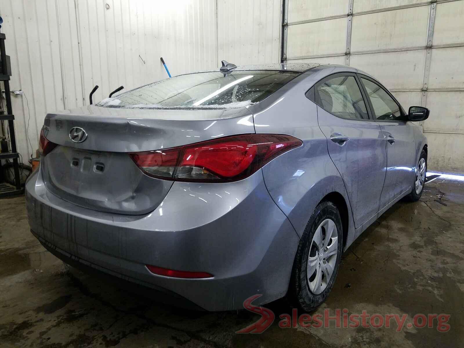 5NPDH4AE4GH761476 2016 HYUNDAI ELANTRA