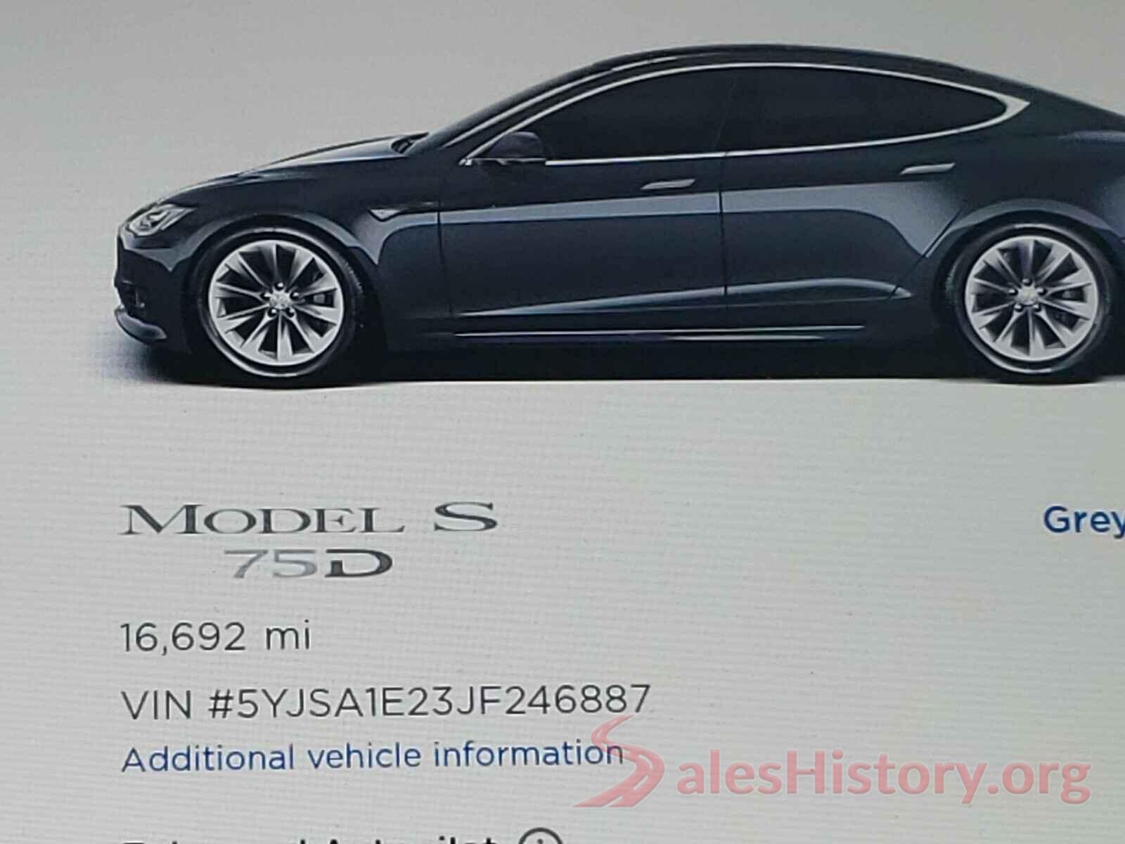 5YJSA1E23JF246887 2018 TESLA MODEL S