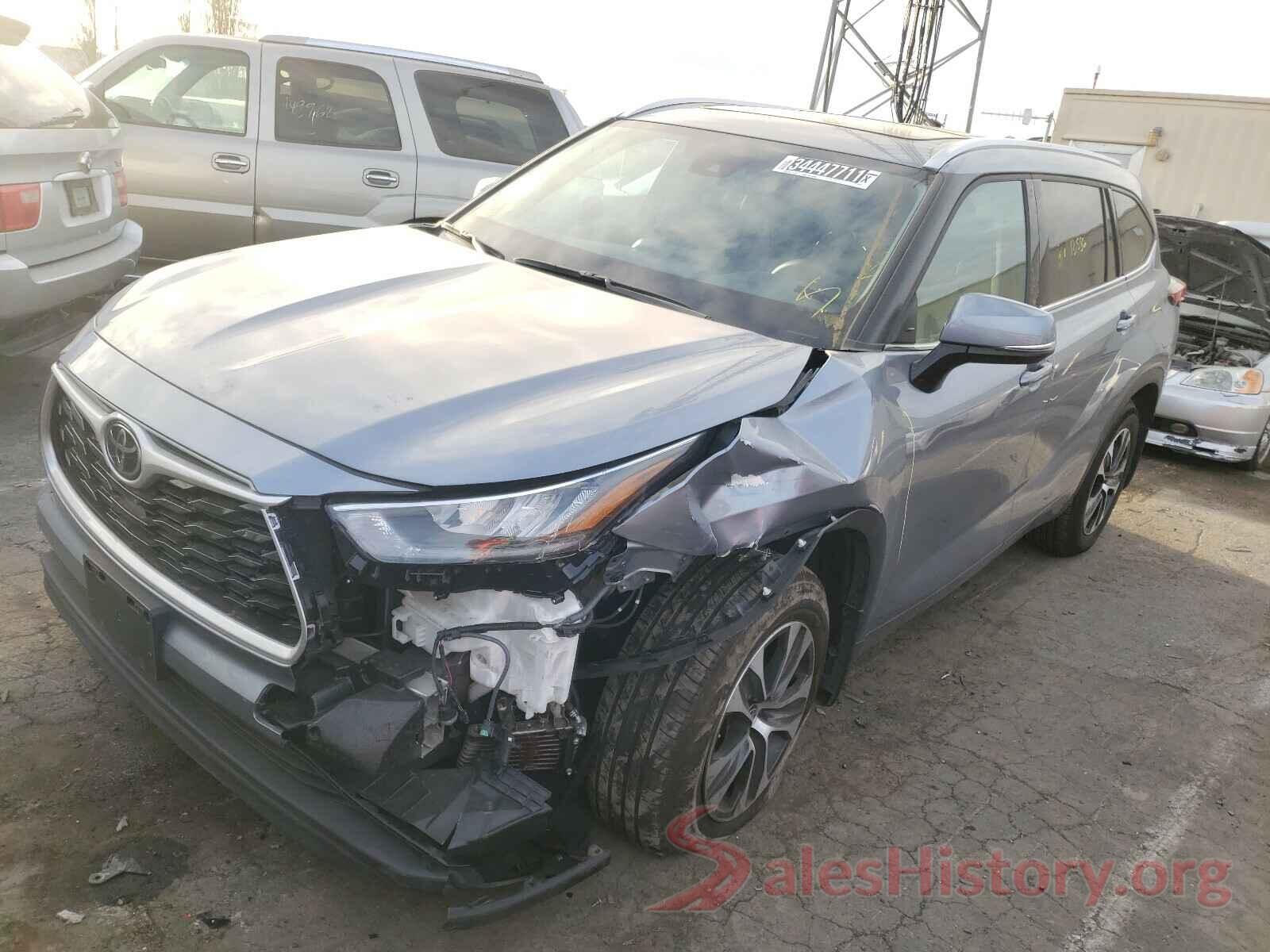 5TDGZRBH5LS010973 2020 TOYOTA HIGHLANDER