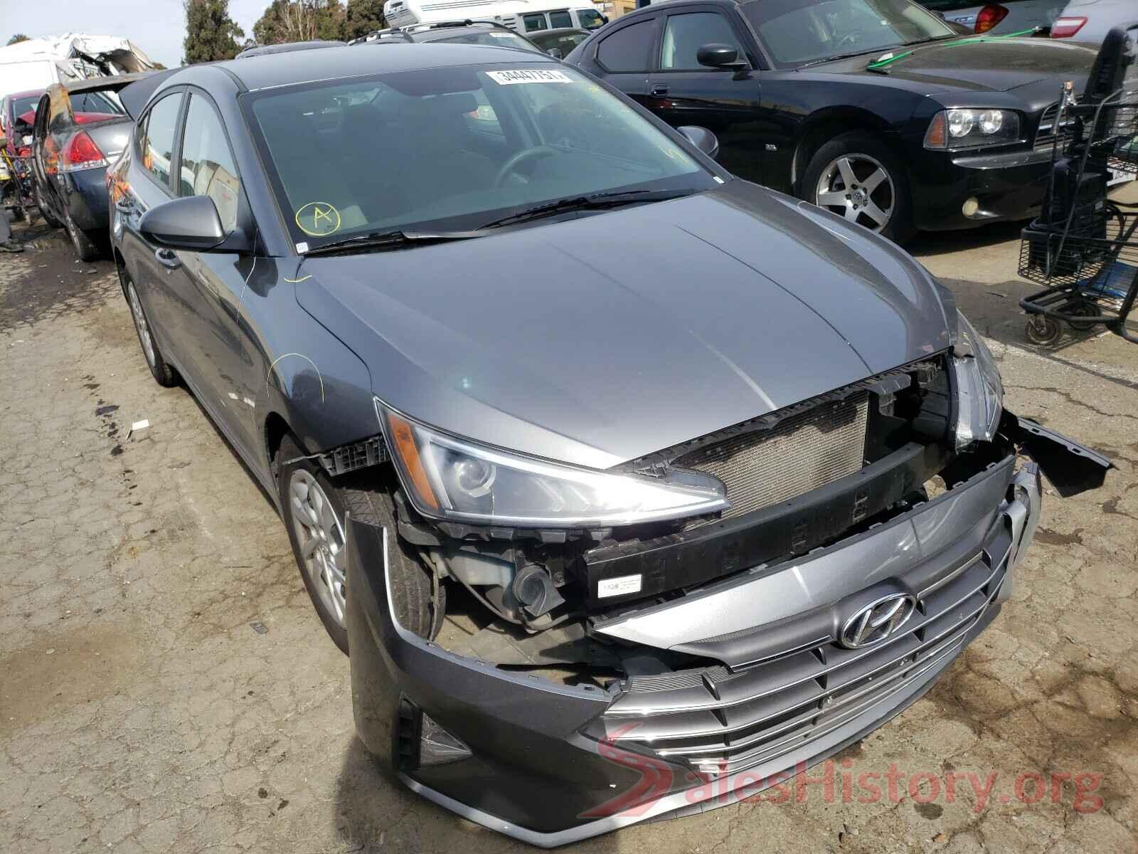 5NPD74LF4KH442807 2019 HYUNDAI ELANTRA