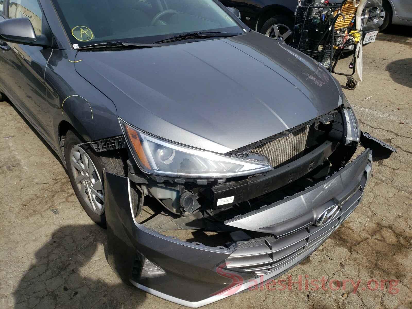 5NPD74LF4KH442807 2019 HYUNDAI ELANTRA