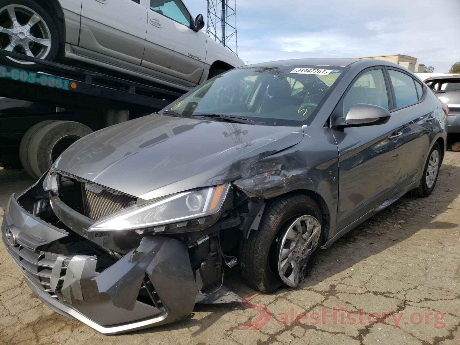 5NPD74LF4KH442807 2019 HYUNDAI ELANTRA