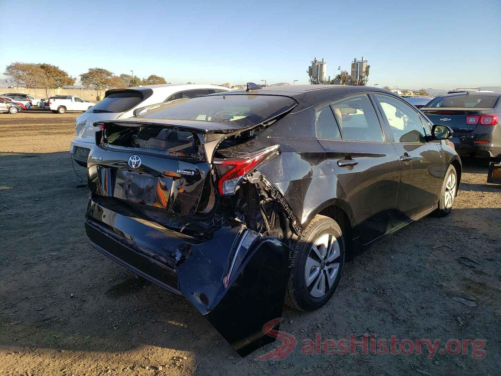 JTDKBRFU5J3073155 2018 TOYOTA PRIUS