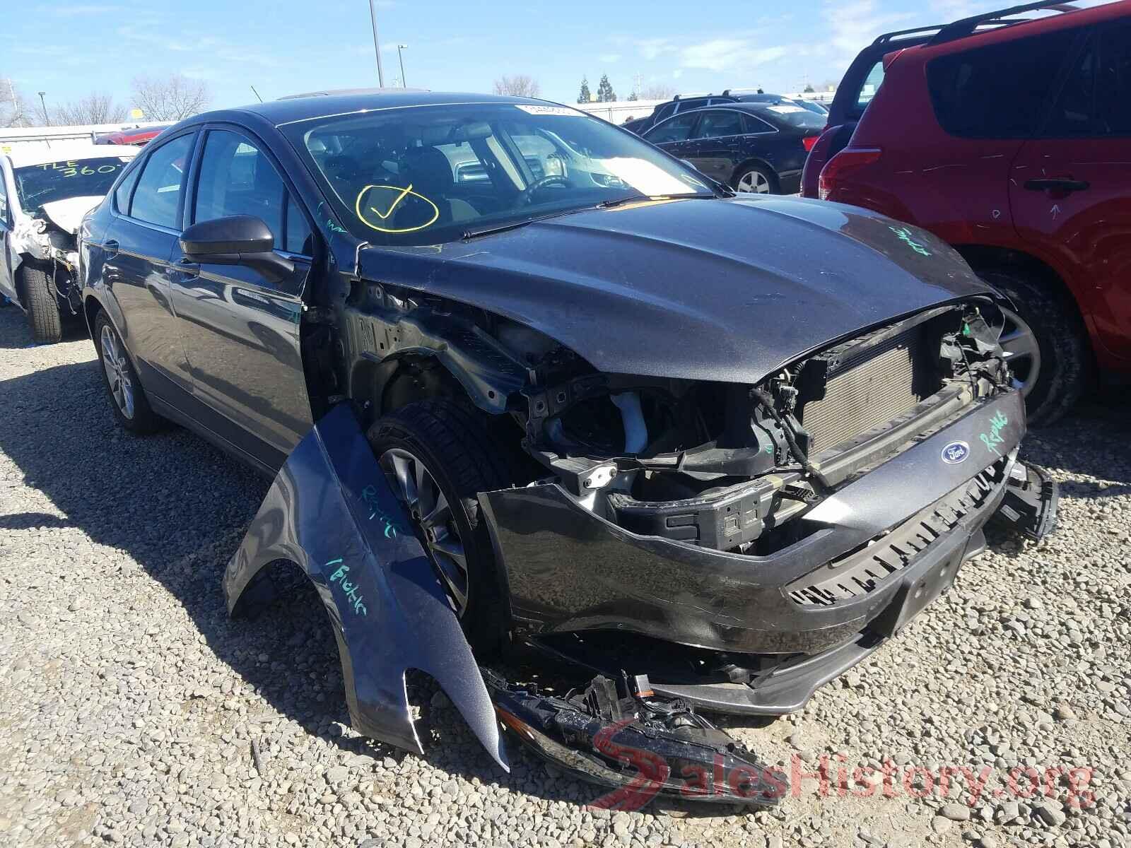 3FA6P0HD7HR293703 2017 FORD FUSION