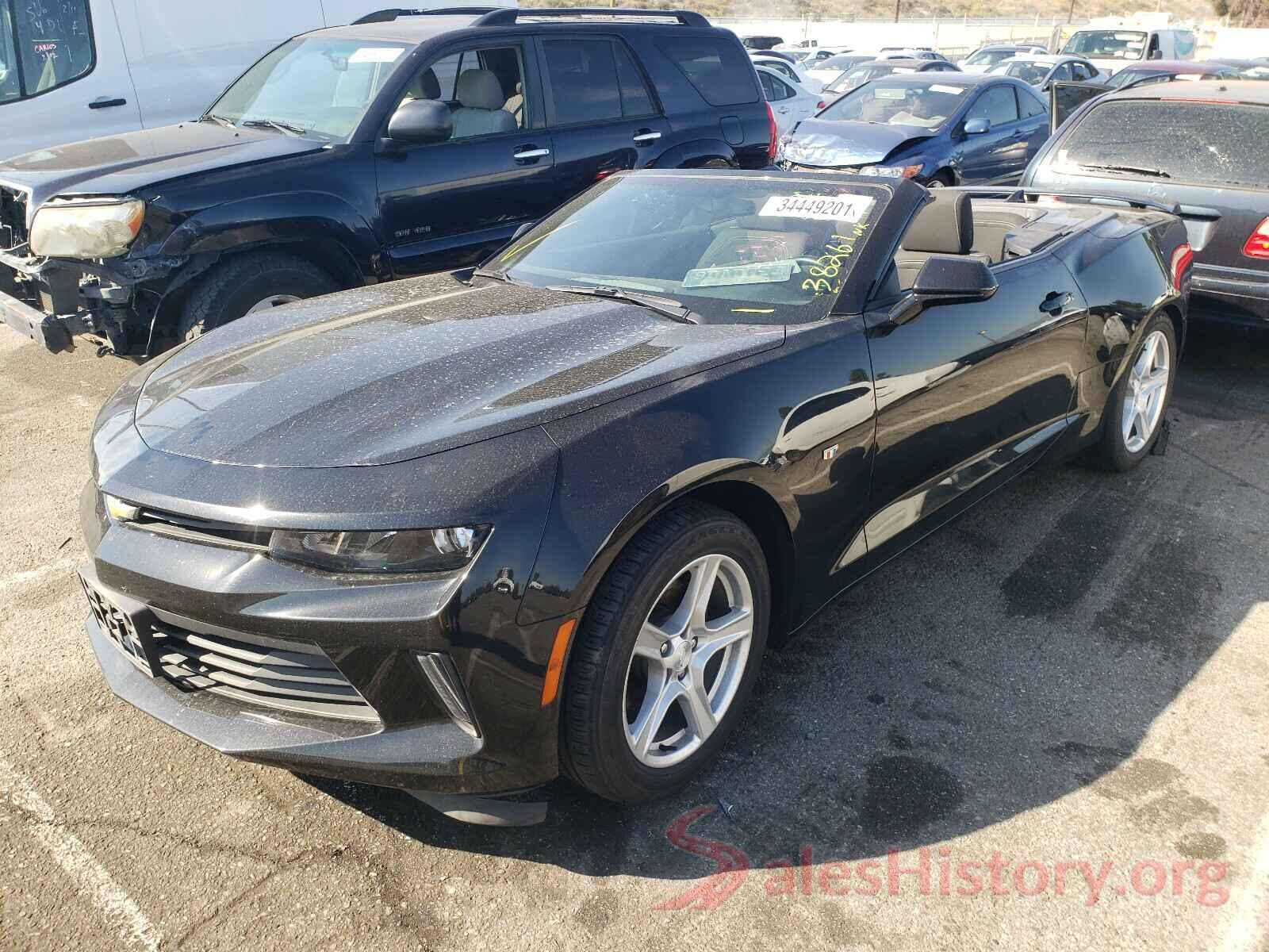 1G1FB3DX2J0167841 2018 CHEVROLET CAMARO