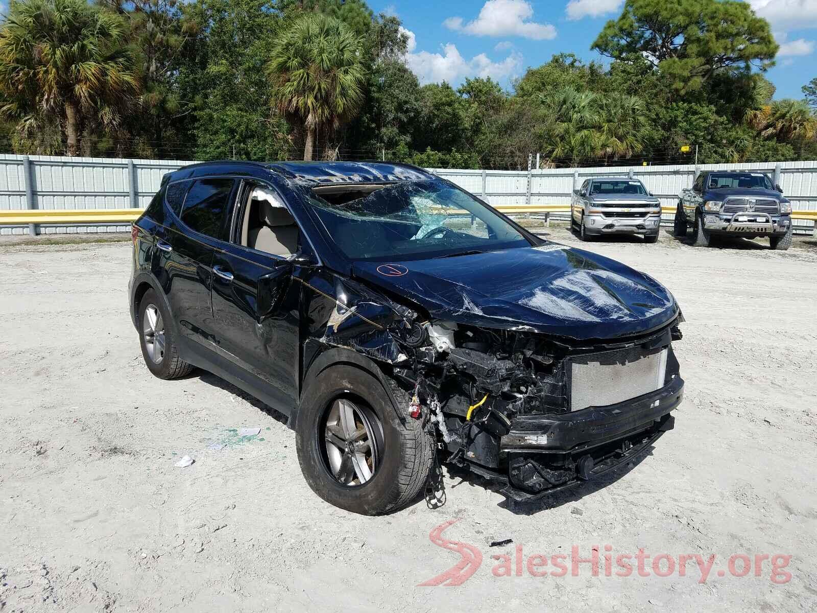 5NMZU3LB1HH031618 2017 HYUNDAI SANTA FE