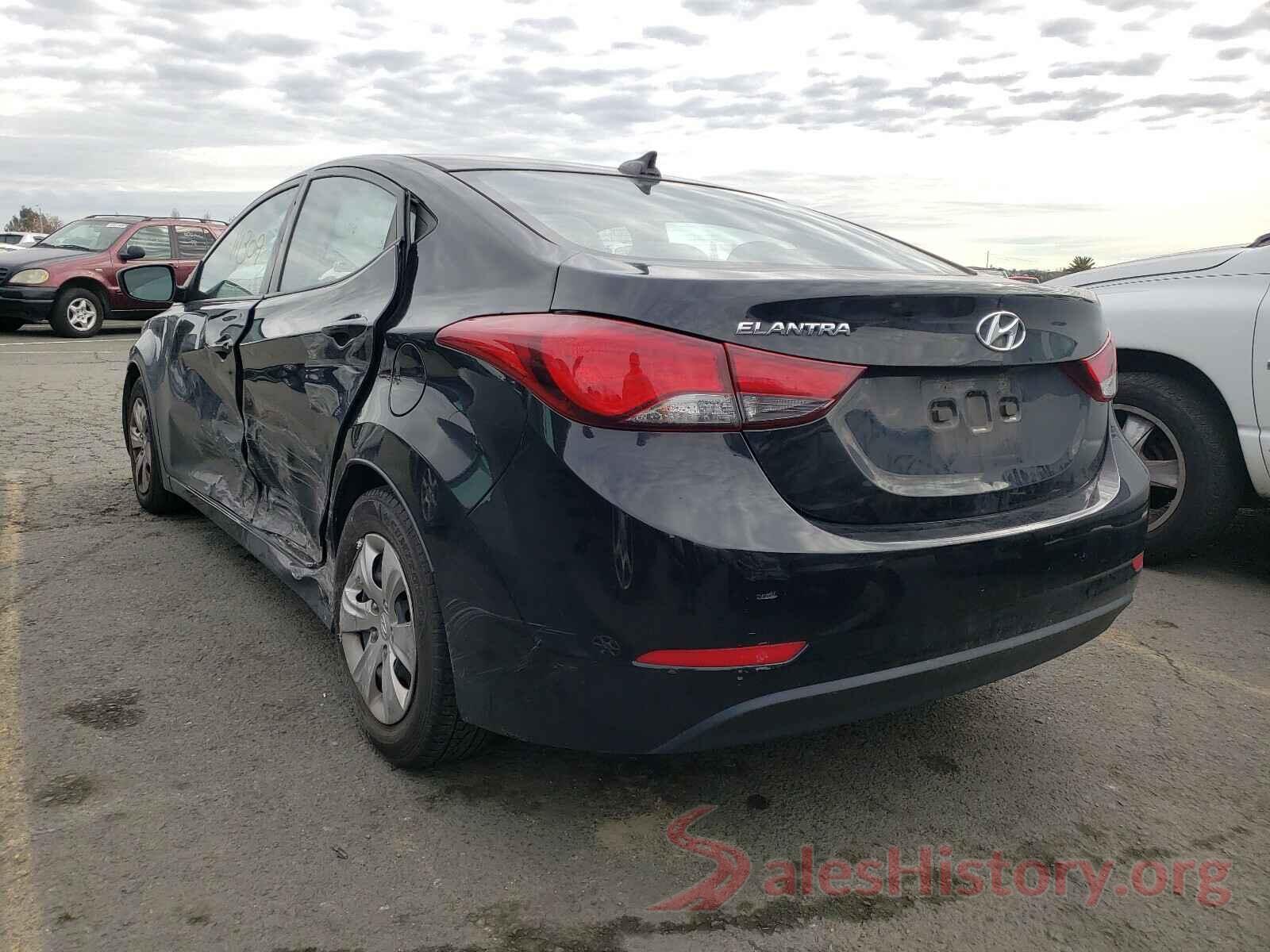 5NPDH4AE0GH761541 2016 HYUNDAI ELANTRA