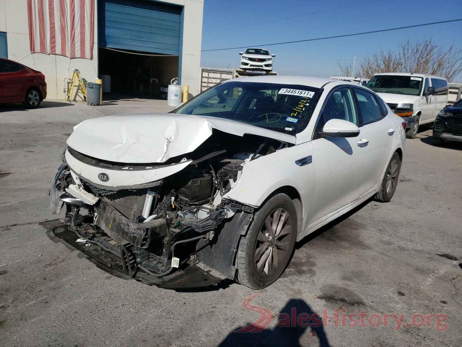 5XXGT4L33GG035479 2016 KIA OPTIMA