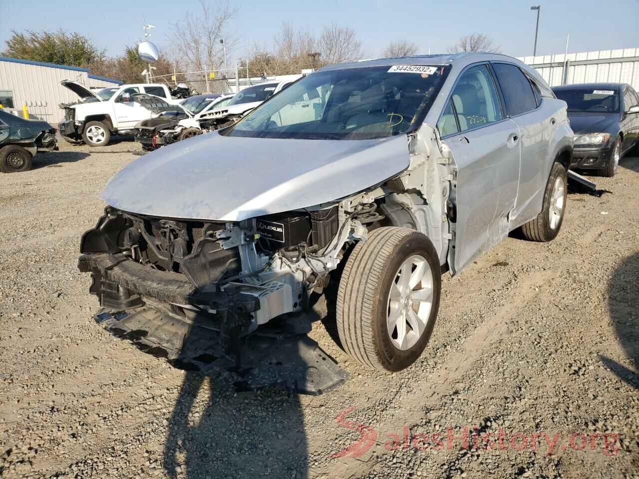 2T2BZMCA3HC130393 2017 LEXUS RX350