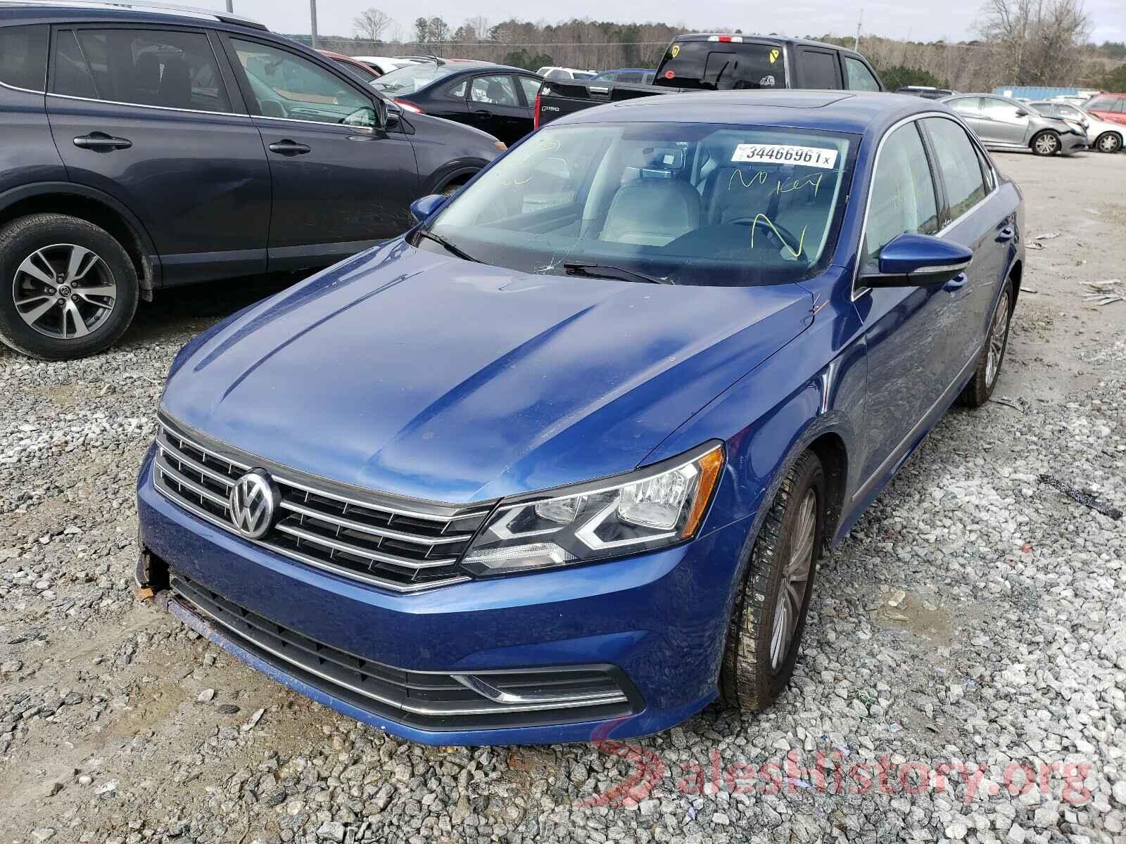 1VWBT7A3XHC043687 2017 VOLKSWAGEN PASSAT