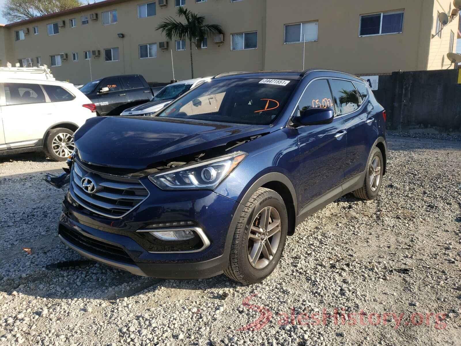 5XYZU3LB6HG409555 2017 HYUNDAI SANTA FE