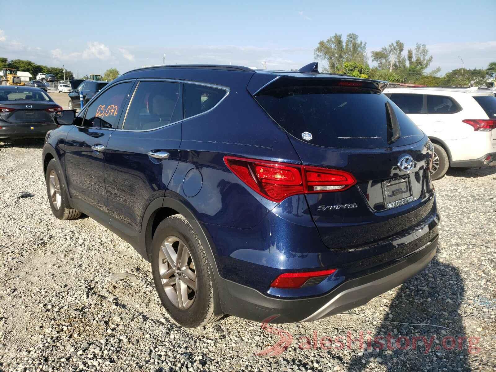 5XYZU3LB6HG409555 2017 HYUNDAI SANTA FE