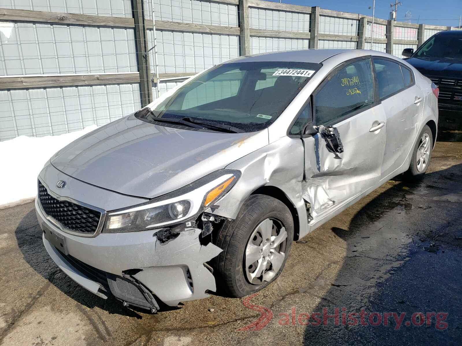 3KPFK4A79HE087200 2017 KIA FORTE